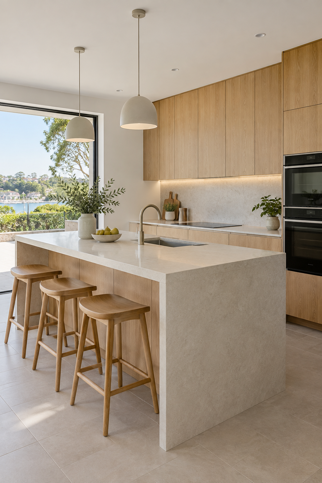 Illustrative completed Australian kitchen renovation